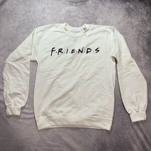 White Friends Logo Women’s Sweater